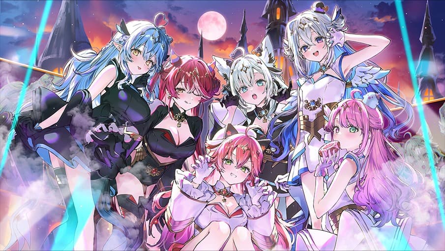 「魔法少女ホロウィッチ!THE STAGE 〜TRICK or MAGIC!〜」 キービジュアル